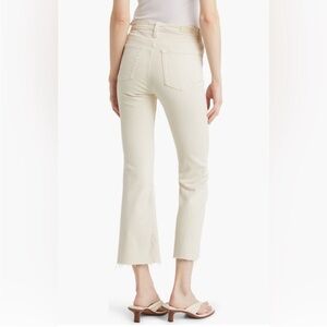 AG Adriano Goldschmied Cream High Rise Jeans